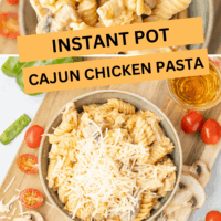 bow of Instant Pot Cajun Chicken Pasta
